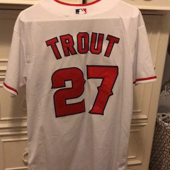 Brand new Mike Trout #27 size medium. - Picture 6 of 6